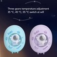 thumbnail image 3 of Hand Warmer Rechargeable, Portable Cute Cartoon Electric Hand Heater with Night Light 3 Gears USB Charging Hand Heater for Winter, 3 of 8