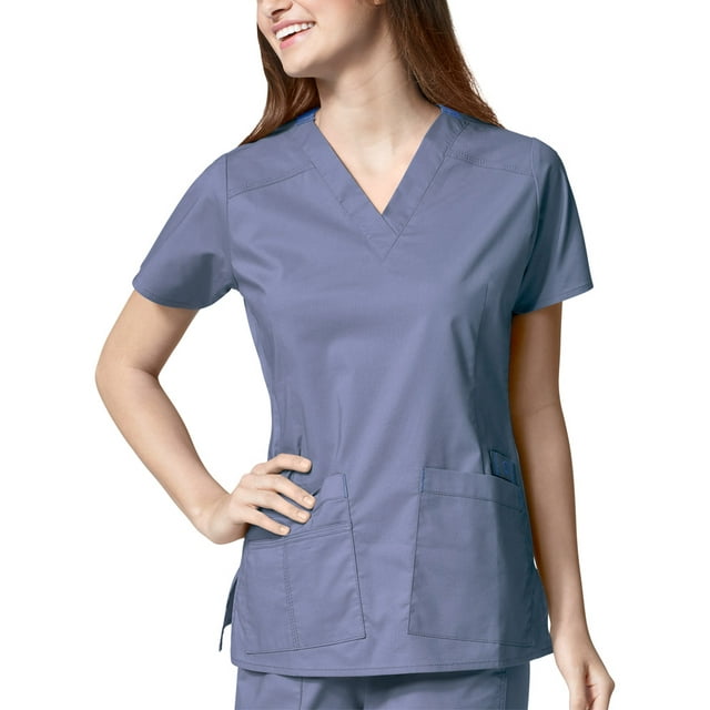 WonderWink WonderFLEX 'Verity' V-Neck Top Scrub Top