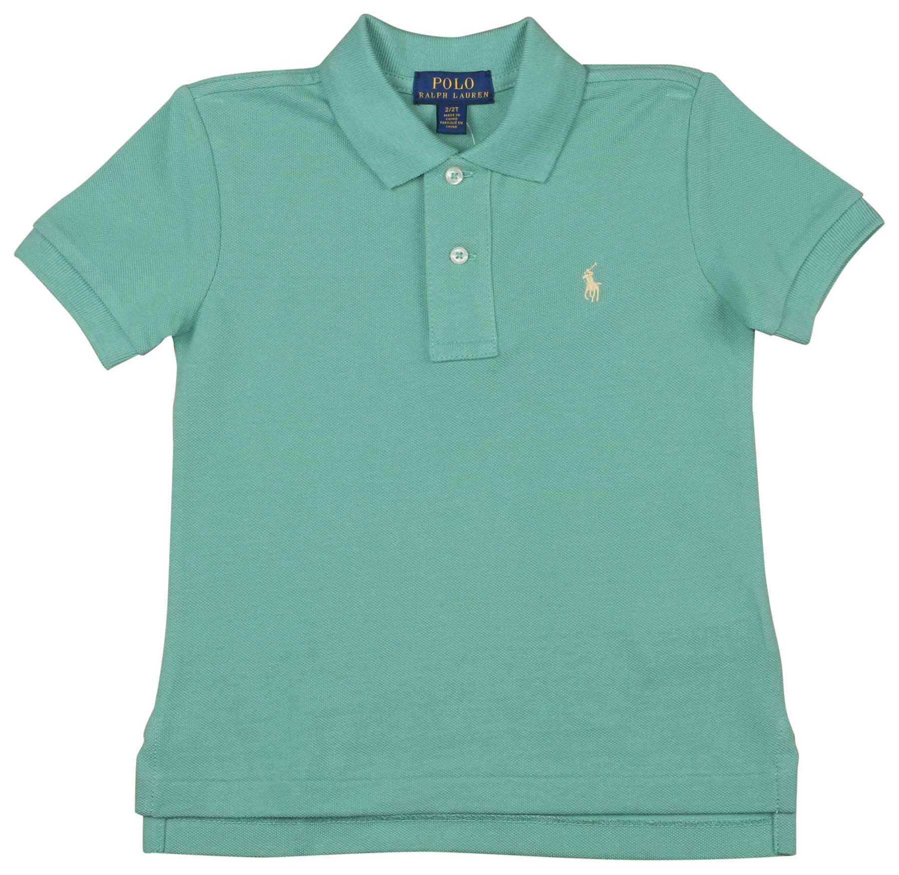 Polo RL Toddler Boy's (2T-5T) Mesh Polo Shirt (Green Sage, 4T ...