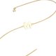 thumbnail image 2 of Pulsera con Inicial "M" Oro Amarillo 14K TIMESQUARE  VI1386M-T8, 2 of 2