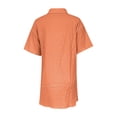 thumbnail image 4 of Pantalones de Vestido de Cintura Alta Pantalones de Cinturón Plisado de Color Sólido de las Mujeres, Falda Cómoda Suelta para el Hogar Y los Viajes, 4 of 7