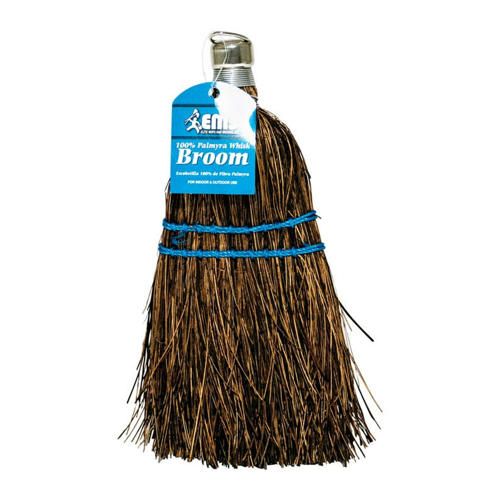 Elite 8 in. W Stiff Palmyra Fiber Broom