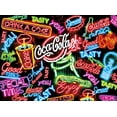 thumbnail image 2 of Buffalo Games - Coca-Cola - Neon - 1000 Piece Jigsaw Puzzle, 2 of 2