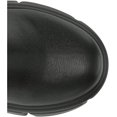 thumbnail image 6 of Steve Madden Tero Black Side Zipper Round Toe Chunky Platform Heel Tall Boots (Black, 10), 6 of 7