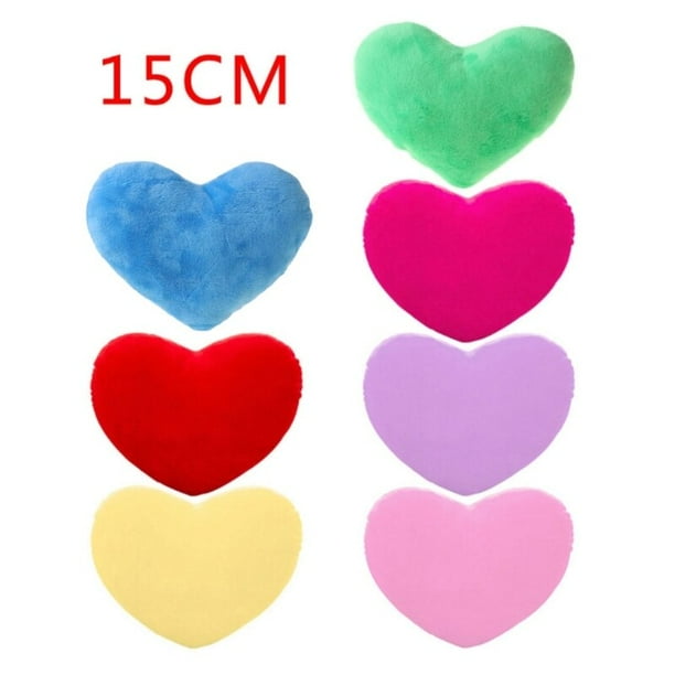 Heart Shape Decorative Throw Pillow PP Cotton Soft Creative Doll Lover Gift heqiyong toy