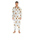 thumbnail image 6 of joogoo Basketball Football Baseball Unisex Adults Onesies Pajamas Jumpsuits L, 6 of 7