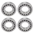 thumbnail image 4 of Roulement à Billes Auto-Alignant, Roulements à Double Rangée Haute Vitesse Résistants à l'Usure Robustesse 4 Pcs pour Moteurs pour pour Patins à Roulettes 1204,1205,1206,1207,1208, 4 of 8