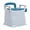 Blue, variant on Lanzxjv Bedside Commode, Portable Toilet for Adults, Toilet Chair Seat with Detachable Armrest, Mobile Portable Toilet, Adult Potty Chair for Elderly and Disabled