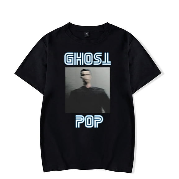Jpegmafia Merch T-Shirt Ghost Pop NPC Tee Hip Hop Short Sleeve For Fans Men Women Streetwear Summer Tops