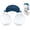 Navy Blue 1.0, variant on SOULWIT Headband Pressure Relief Pad for AirPods Max, Improved Ergonomic and Lightweight Headstrap Cover Protector - Navy Blue(1.0 Gen)