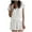 White, variant on Wyongtao Pajamas for Women Short Sleeve V-Neck Sleepwear Two Piece Pj Sets with Shorts Casual Loungewear,White XL