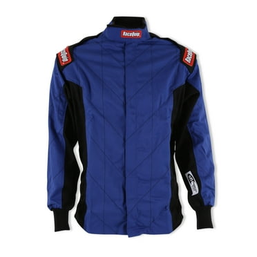 RaceQuip® 131926RQP Chevron-1 FRC Driving Jacket - SFI 3.2A/1 - Blue - XL