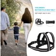 thumbnail image 4 of Children Motorcycle Safety Harness Adjustable Child Motorcycle Harness Motorcycle Riding Straps Safety Accessories With Reflective Strip Design, 4 of 5