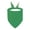 Green, variant on Cotton Dog Bandana, Reversible Triangle Pet Scarf Bib, Durable Handkerchief for Dogs and Cats(Navy,75cm)