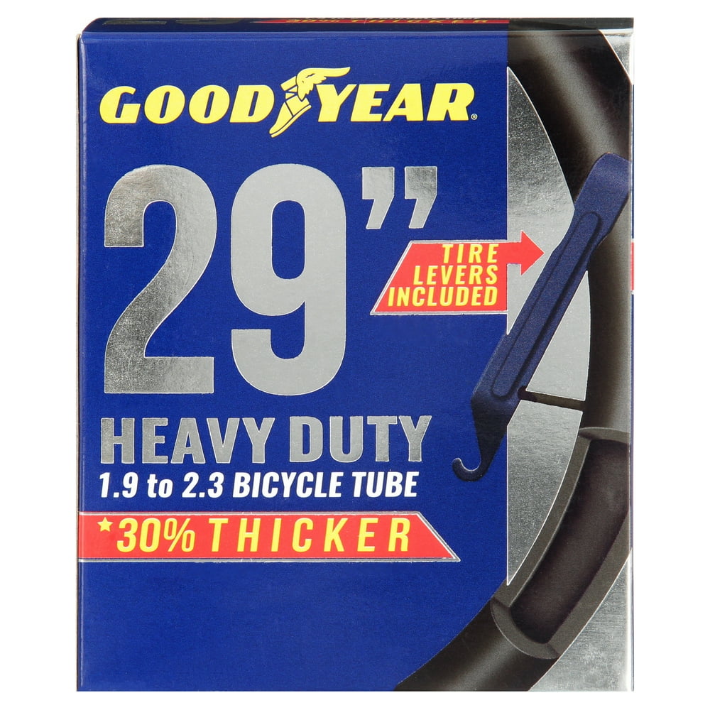 Goodyear Tires 29 In. x 1.9 In. 2.3 In. Heavy Duty Bike Tube, Black