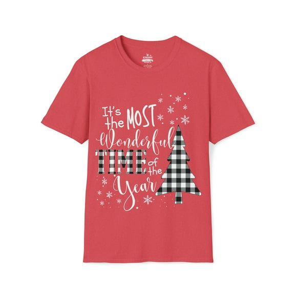 It's the most wonderful time of the year-Christmas Unisex Softstyle T-Shirt