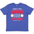 thumbnail image 3 of Inktastic That's My Awesome Sister out There with Volleyballs Youth T-Shirt, 3 of 5