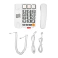 thumbnail image 2 of MesaSe Big Button Phone For Seniors  Multifunction One Touch Dialling  Free Corded Landline Telephone With  Speaker For Hearing Impaired, 2 of 8