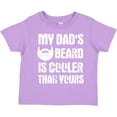thumbnail image 3 of Inktastic My Dad's Beard is Cooler Than Yours in White Boys Toddler T-Shirt, 3 of 5