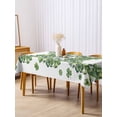 thumbnail image 3 of St Patrick's Day Rectangle Tablecloth, Green Lucky Shamrock Wreath Spring Vintage Waterproof & StainResistant Tablecloth, Washable Oil-proof Table Cover for Dining/Party/Wedding/Buffet 60x120 In, 3 of 9