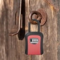 thumbnail image 2 of HUGFEGWE Key Lock Box, Keys Cabinet Organizer Combination 4 Digit for Landlord Home, Red CA919-78251, 2 of 7
