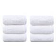 thumbnail image 2 of BESEW7 Soft Absorbent Quick Dry Towels, Reusable Cotton Wash Cloths for Kitchen Guest Room Bathroom Dorm Gym Hotel Travel White 6PC, 2 of 8