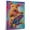 Airedale Terrier, variant on Leonberger Dog Skateboarding Stretched Canvas Size 8x12 – Funny Leonberger Dog Playing Skateboarding Canvas Wall Art for Sports Lovers, Pet Lovers, Home Decor