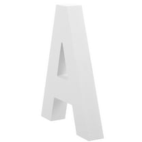 SEWCHICS Freestanding Wooden Block Letters Sign White Decorative Letter Decor Set for Home Office
