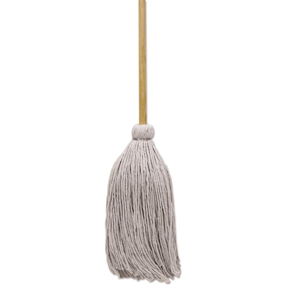 Boardwalk Mop Head Cotton Cut-End White #32 Handle Deck 6/Carton CD50032S