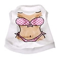 thumbnail image 2 of Flmtop Dog Clothes Breathable Super Soft Polyester Comfy Pet Dog Clothes for Decor #1, 2 of 9
