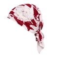thumbnail image 6 of 2Pcs Women's Soft Chemo Cancer Wrap Headscarf Hat Headwear Loss, 6 of 6