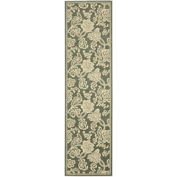 SAFAVIEH Treasures Collection TRE219-6512 Blue / Ivory Rug