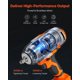 thumbnail image 2 of Llave de impacto inalámbrica VEVOR 20V sin escobillas de 1/2 pulgada, 2 of 9