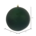 thumbnail image 2 of Vickerman 2.75" Midnight Green Matte Ball Ornament, 12 per Bag, 2 of 5