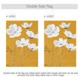 thumbnail image 4 of Yayeee Garden Flag 28" x 40" Double Sided Outdoor Yard Lawn Holiday Decorations, White Flowers, 4 of 6
