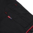 thumbnail image 4 of Hombres Mujeres Chef Chaqueta Uniforme Transpirable Mangas Cortas Negro Blanco Hugo Chaqueta de chef para hombres, 4 of 9