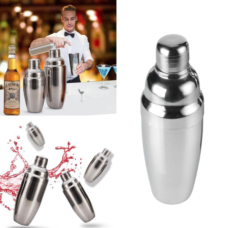Plastic Bartender Cocktail Shaker Drinks Mixer Pub Bar Alcohol Party Martini 