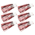 thumbnail image 4 of Dayesque 6pcs Red Streamers Party Decorations Tinsel Foil Fringe Curtain Backdrop For Wedding Birthday And Valentine'S Day Ideal For Photo Booth, 4 of 9