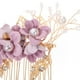 thumbnail image 5 of KAKOWELY peinetas de flores para el pelo, pasadores para el pelo, tocado de novia, accesorios para el pelo de boda, 5 of 5