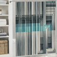 thumbnail image 6 of Orinice Stripes Bathroom Decor Set Colorful Luxurious Graphic Print Polyester Fabric Fashion Shower Curtain Set with Hooks 36x72, 6 of 7