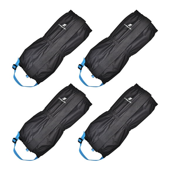 2 Paires de Guêtres de Randonnée Extérieures Pratiques Guêtres Protectrices Imperméables