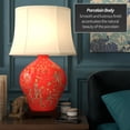 thumbnail image 3 of Oriental Furniture Fruitful Harvest Porcelain Table Lamp, 3 of 6