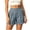 #1Gray, variant on MYAOYI High Waist Pleated Shorts Women Summer Casual Loose Fit