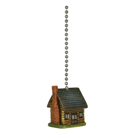 

Rivers Edge Products 12 Ceiling Fan Pull Chain Extender Pull String Extension for Light Fixture Decorative Nature Ornament Room or House Decor Log Cabin