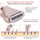 thumbnail image 3 of Maquinilla de afeitar eléctrica para mujeres, 2 en 1 Wet & Dry Lady Shaver para mujeres, portátil, impermeable, para bikini, depilación corporal para piernas, axilas, axilas, cara (oro rosa) Vhermosa, 3 of 9