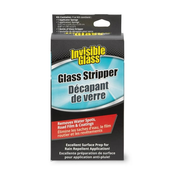 INVISIBLE GLASS Décapant de verre Prép de surface pour AntiPluie