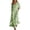 Green, variant on Unir Women's Summer Maxi Dress, One-Shoulder Striped Short Sleeve Loose Casual Dress with Flowy Hem, 1PC, S-XXL