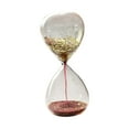 thumbnail image 4 of TISHITA Glitter Sand Glass Timer Hourglass Sand Timer Home Handmade Craft Tabletop Decoration Timer for Birthday Gift Faimly Children Red, 4 of 8