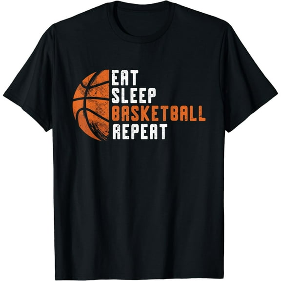 Basketball Coach Eat Sleep Basketball Repeat Basketball T-Shirt