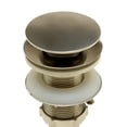 thumbnail image 3 of ALFI Brand AB5009-BSS Acier Inoxydable Brossé Pop Up Drain pour Évier withoot Overflow, 3 of 5
